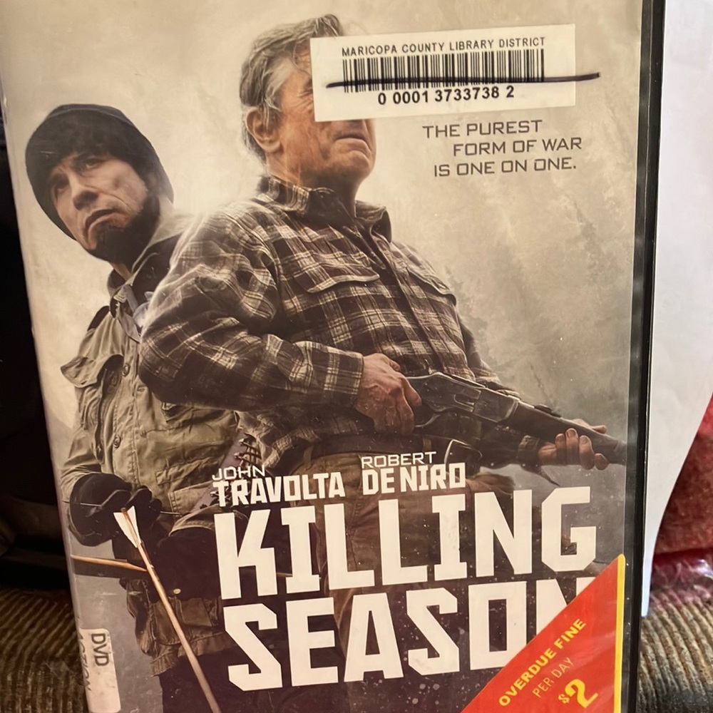 Killing season dvd